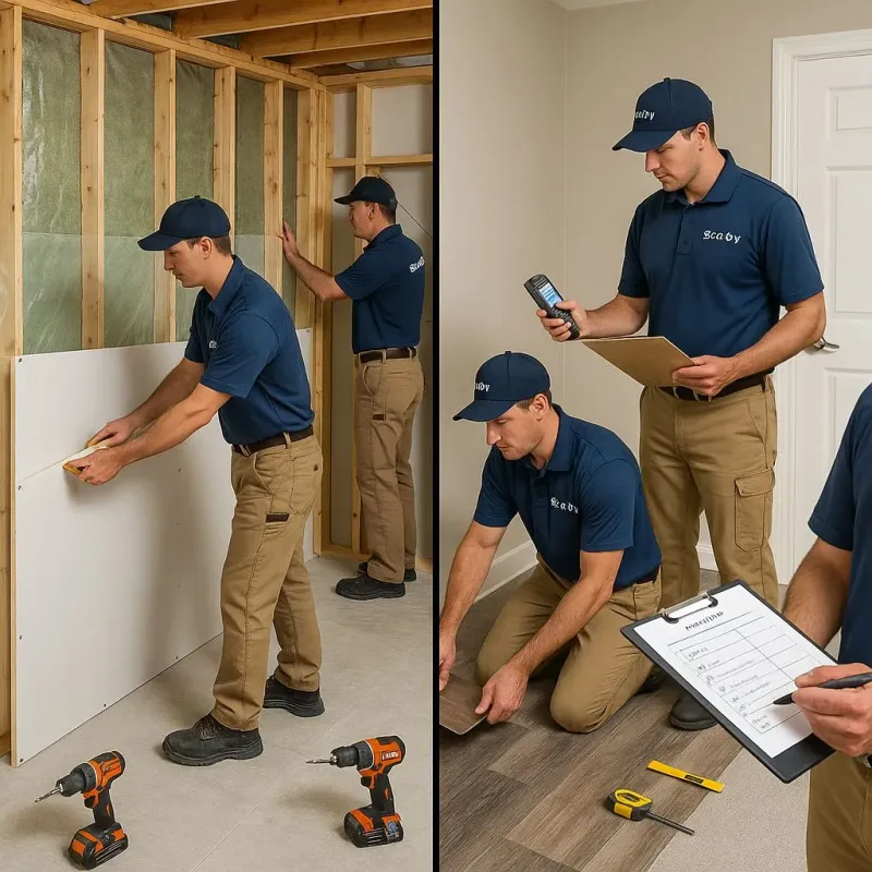 Repairs and Reconstruction process in Lochmoor Waterway Estates, FL